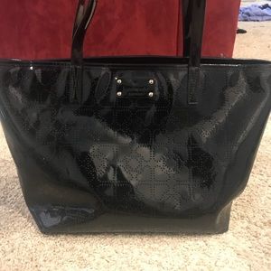 Kate Spade shiny heart purse